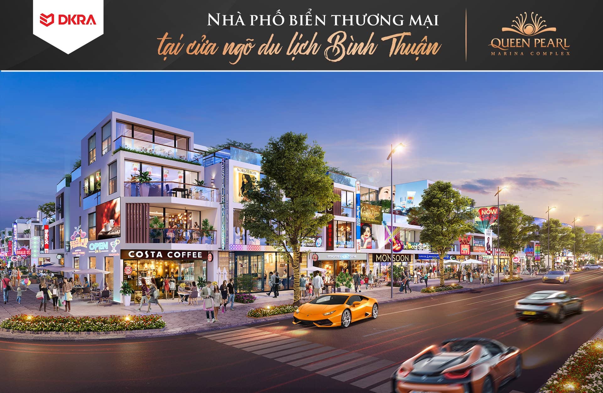 Đất nền dự án Queen Pearl Marina Complex