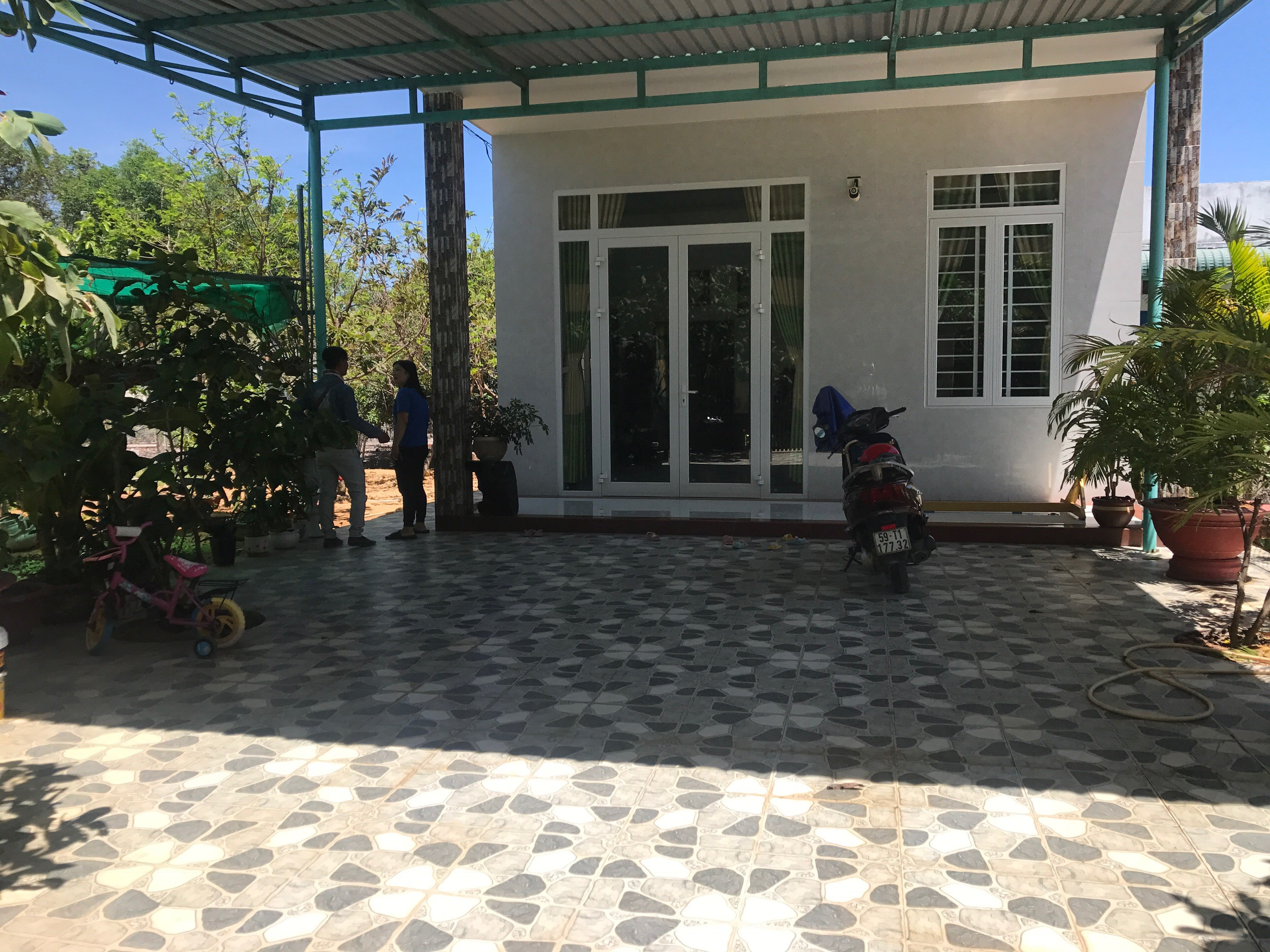 Nhà phố Lagi - Nhà vườn rộng rãi, khu yên tĩnh trồng nhiều cây xanh 6,5 tỷ