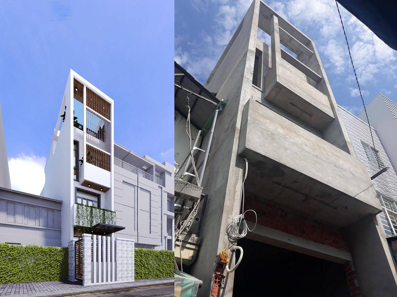 xây nhà phần thô bao gồm những gì