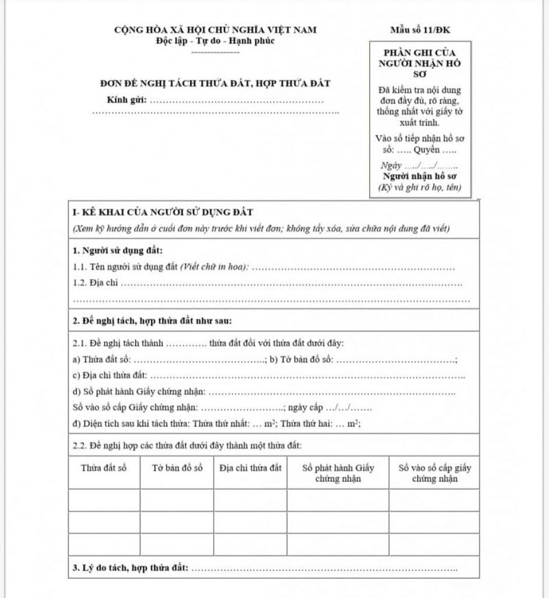 tách thửa là gì