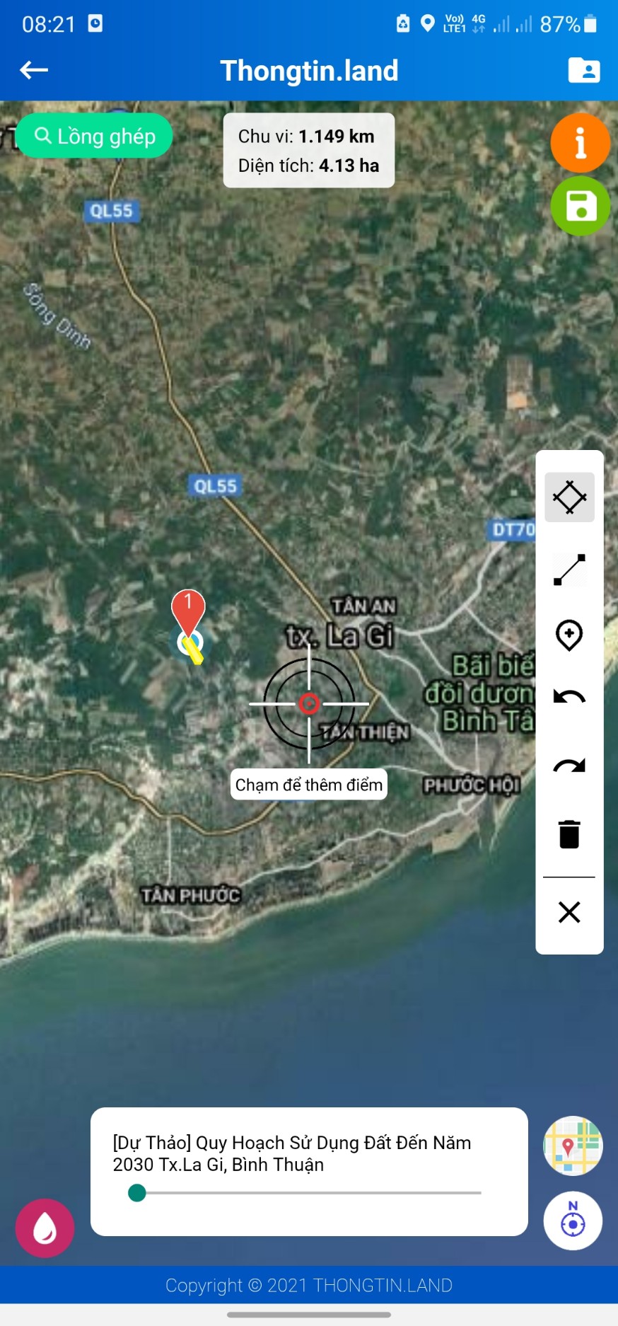 Đất mẫu Lagi - Đất mẫu kinh tế mới Tân Phước