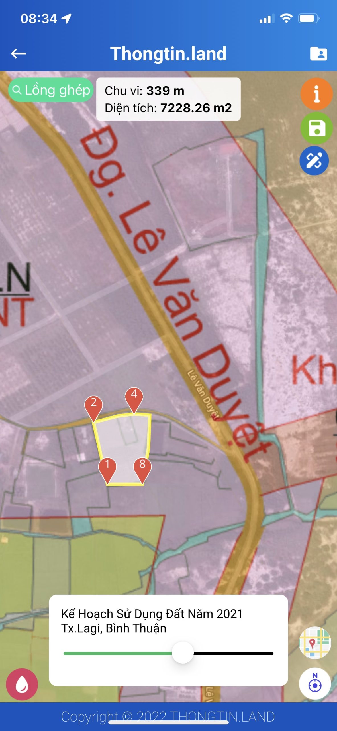 Đất mẫu Lagi - Đất sào đường Lê Văn Duyệt, Tân Phước