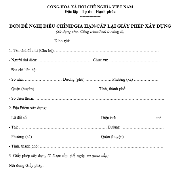 dự án đất nền có cần giấy phép xây dựng